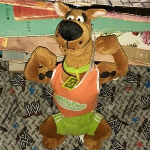 1998 Scooby Doo Sports Gym Vintage Plush Cartoon Network Stuffed Animal